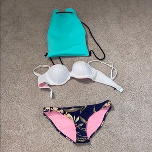 Triangl bikini M bottoms S+ top